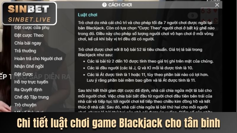LAS VEGAS BLACKJACK - SIÊU PHẨM ĐÌNH ĐÁM NHẤT NĂM 2025 3 CHI TIET LUAT CHOI GAME BLACKJACK CHO TAN BINH
