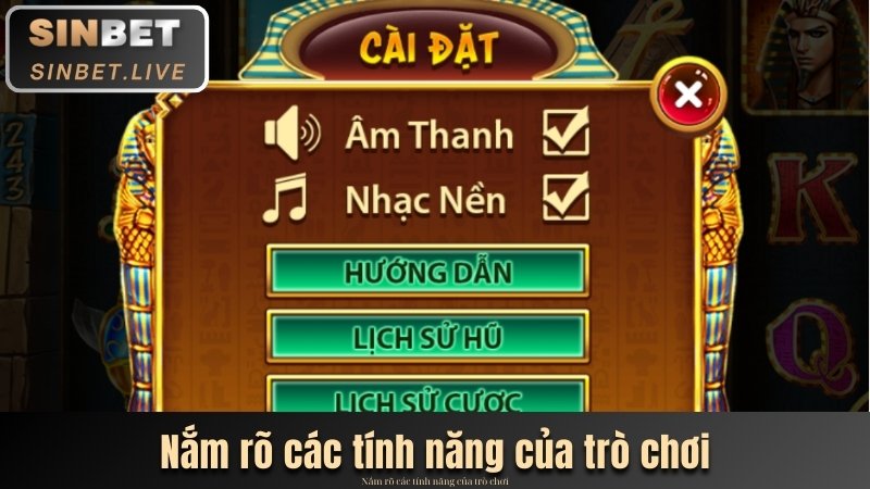 BÍ MẬT CLEOPATRA - HƯỚNG DẪN CHƠI TỰA GAME NỔ HŨ SIÊU HOT 4 NAM RO CAC TINH NANG CUA TRO CHOI