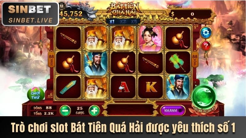 NỔ HŨ SINBET - JACKPOT ĐỈNH CAO, THƯỞNG LỚN BẤT TẬN 8.888K 7 TRO CHOI SLOT BAT TIEN QUA HAI DUOC YEU THICH SO 1